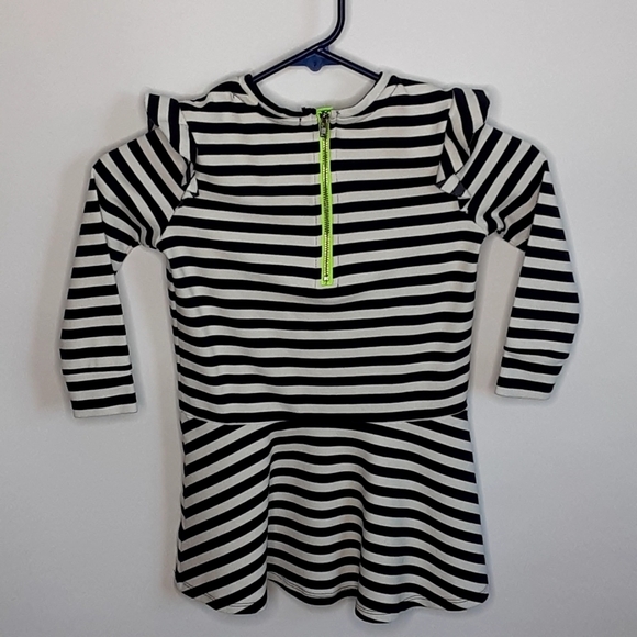 Rockets of Awesome striped ruffle skater sz 5 - Picture 3 of 4